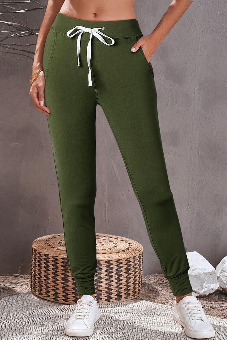 Pantalón jogger con cordones