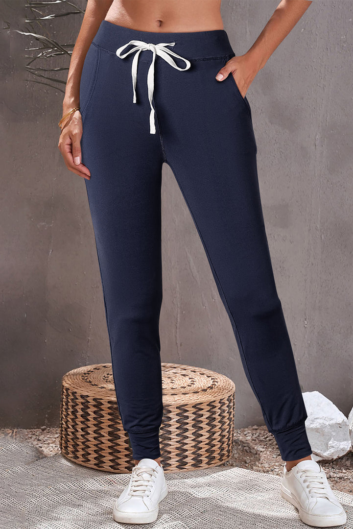 Pantalón jogger con cordones