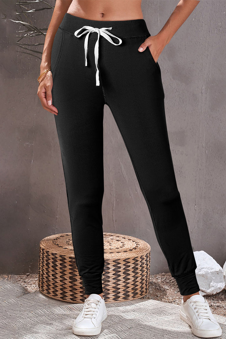 Pantalón jogger con cordones